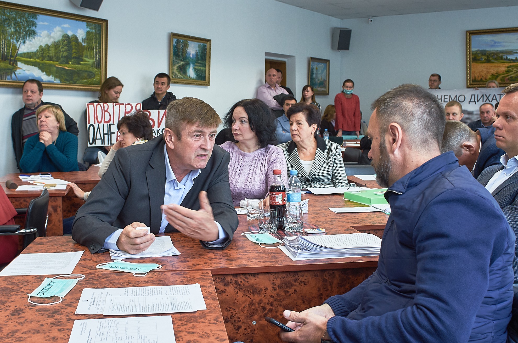 екологічна акція, сесія міськради