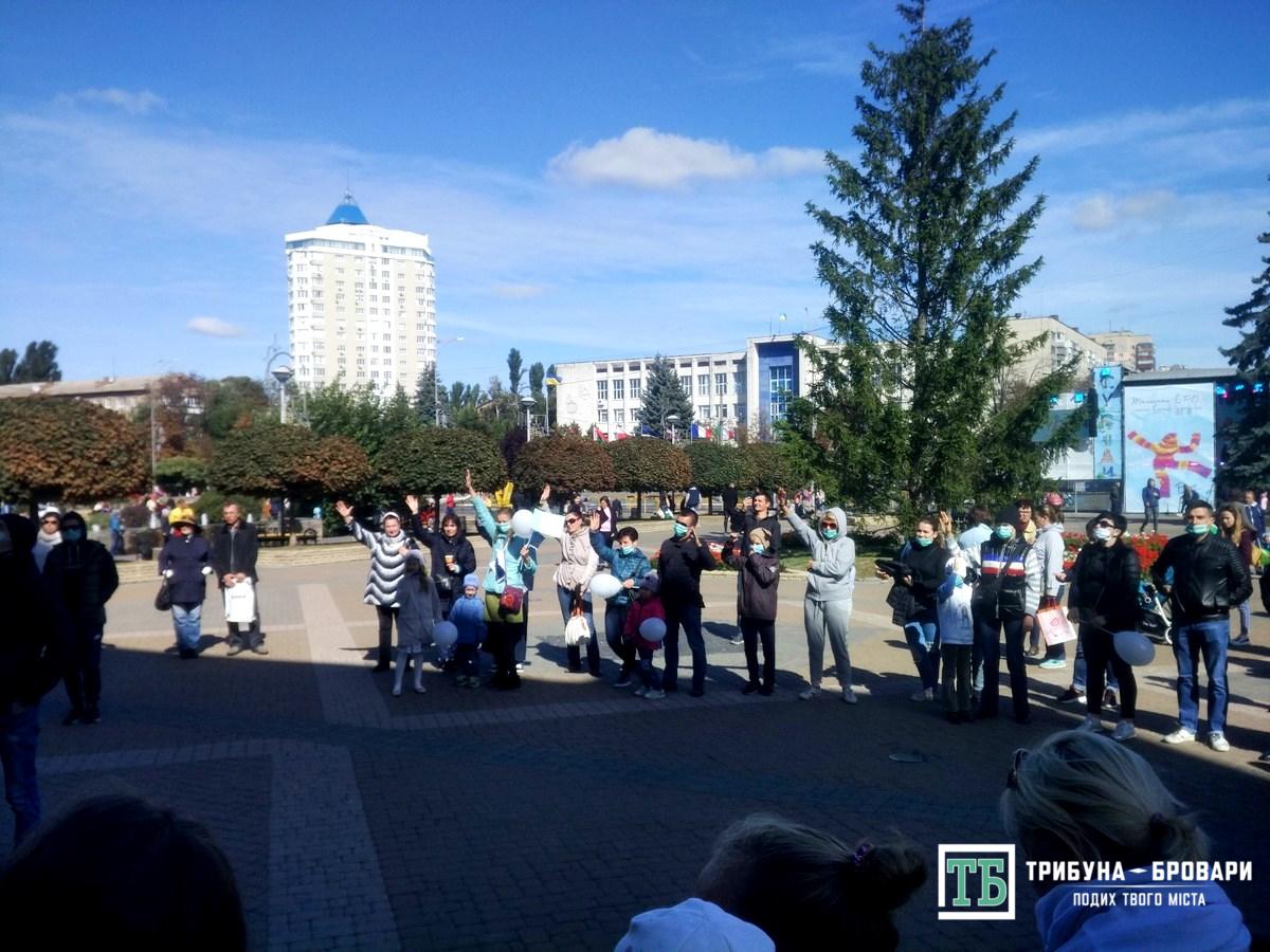 Участь у розмові під час акції протесту