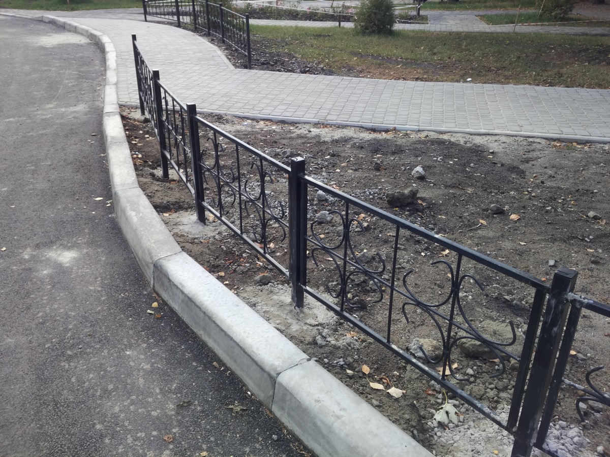 Новозбудована зелена зона