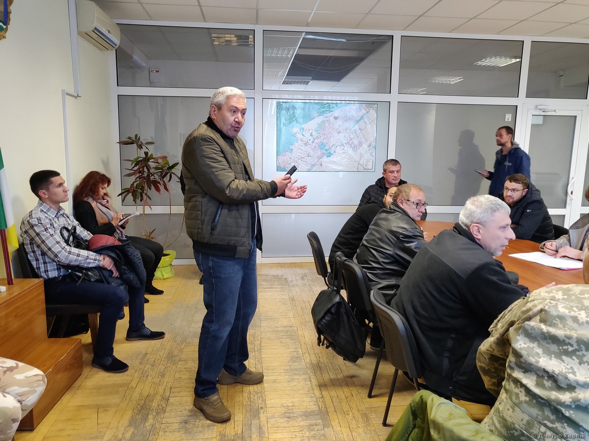 Ігор Муратов виступає на коордраді з питань АТО
