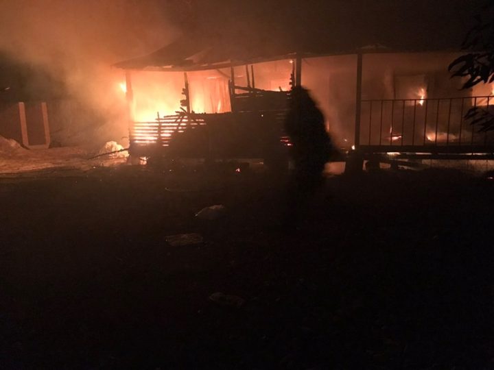 Пожежа в селі Рожни