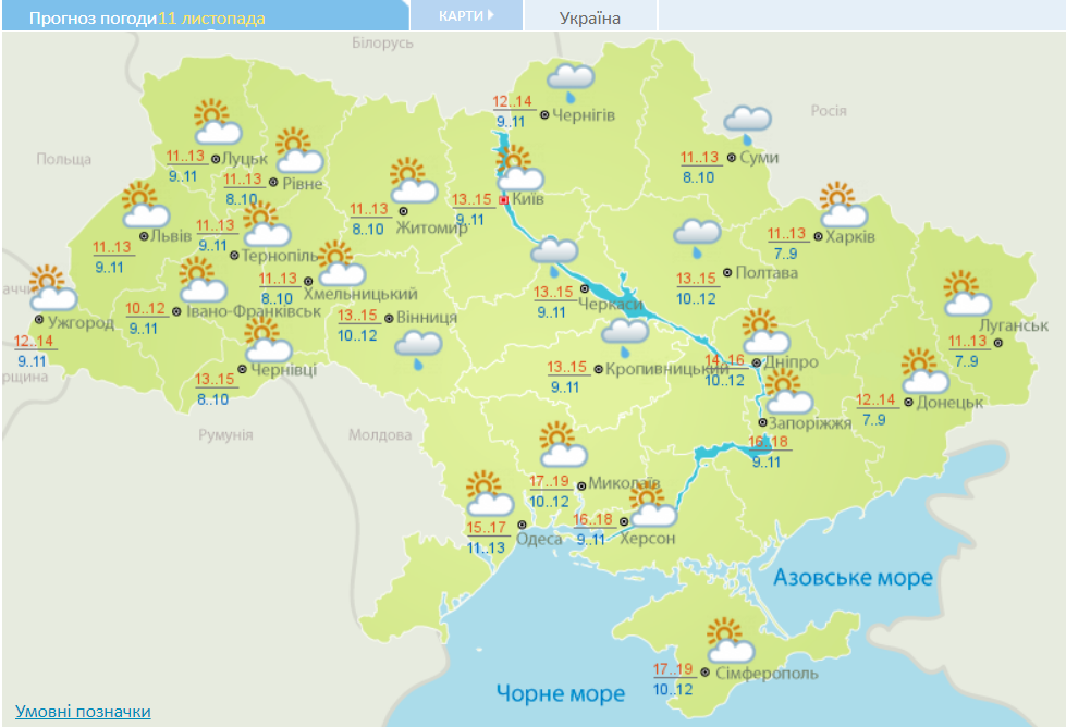 температура повітря