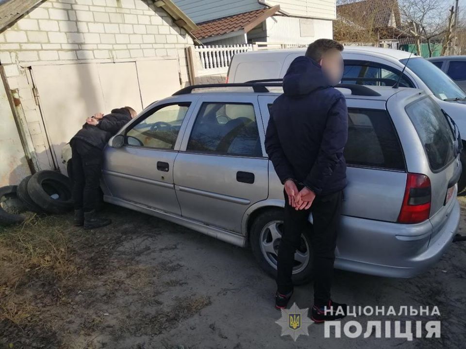 Затримані автокраїдії
