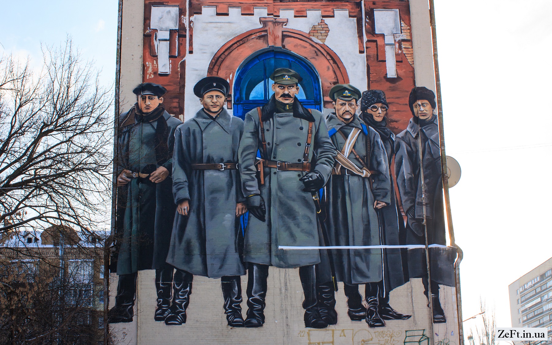 Мурал "крутянцям"