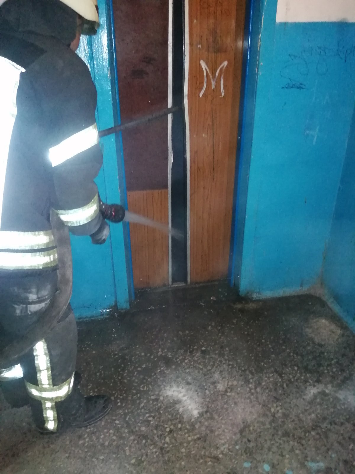 пожежа в ліфтовій шахті