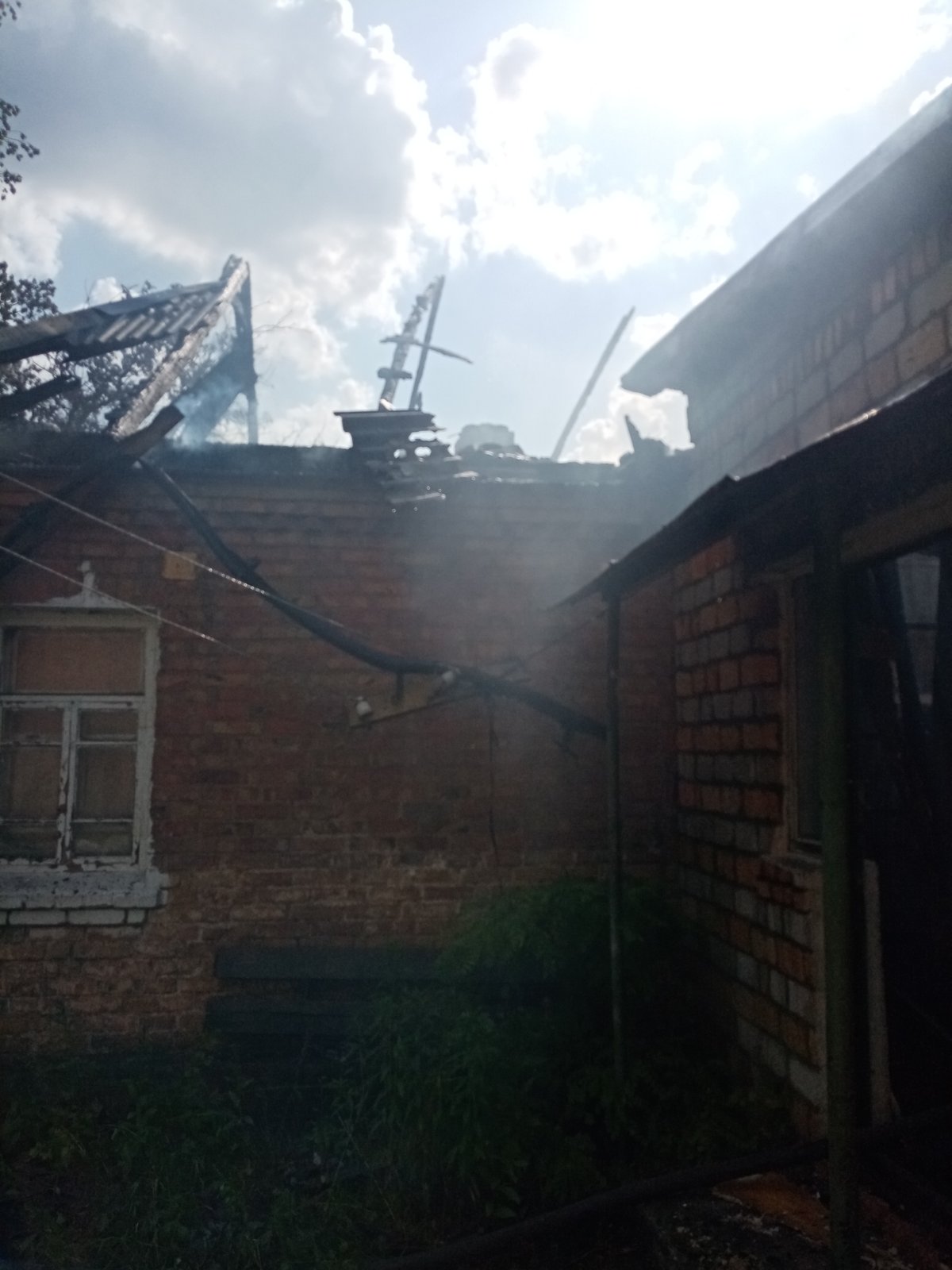 пожежа в Зазим'ї