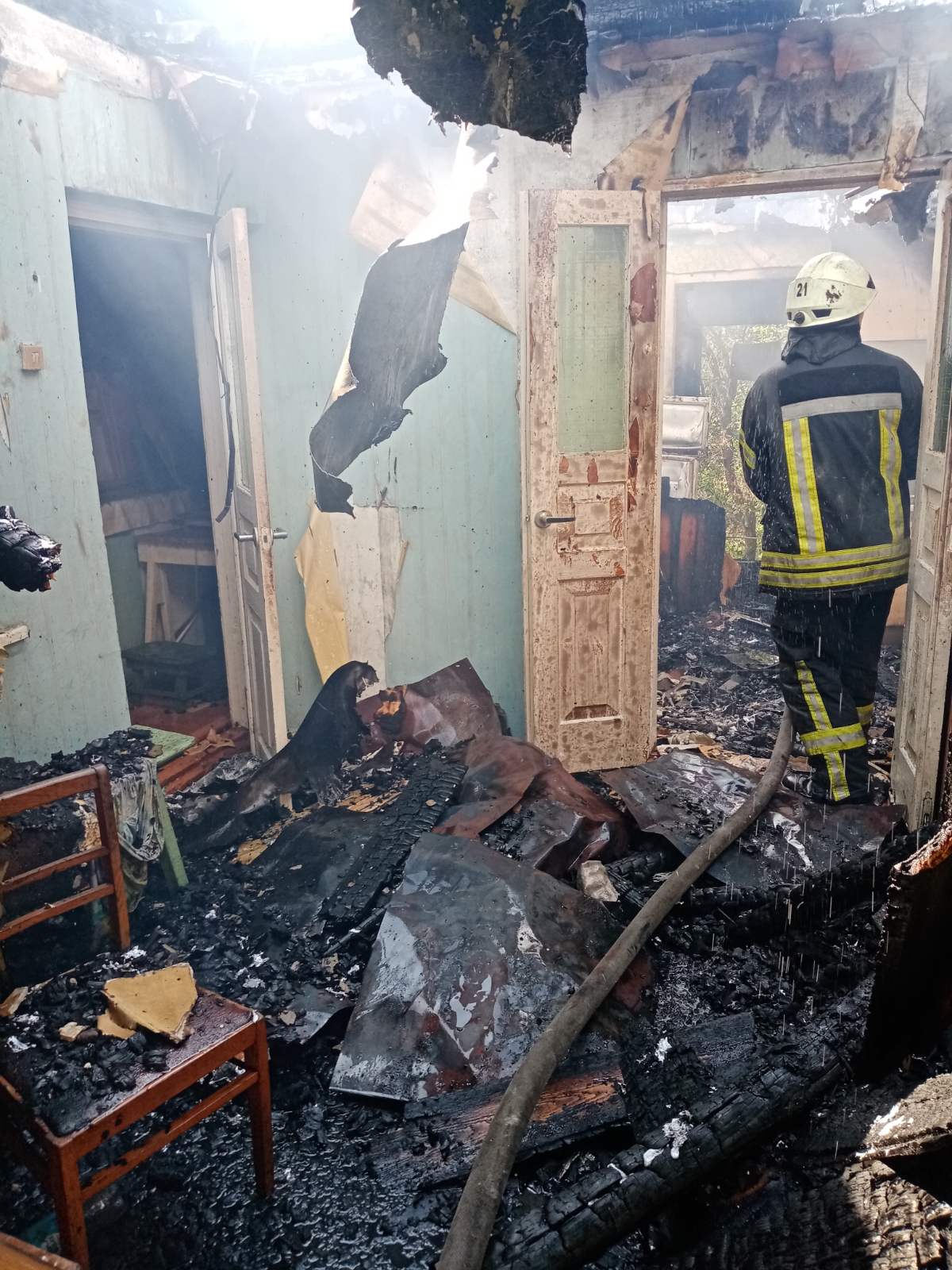 пожежа в Зазим'ї