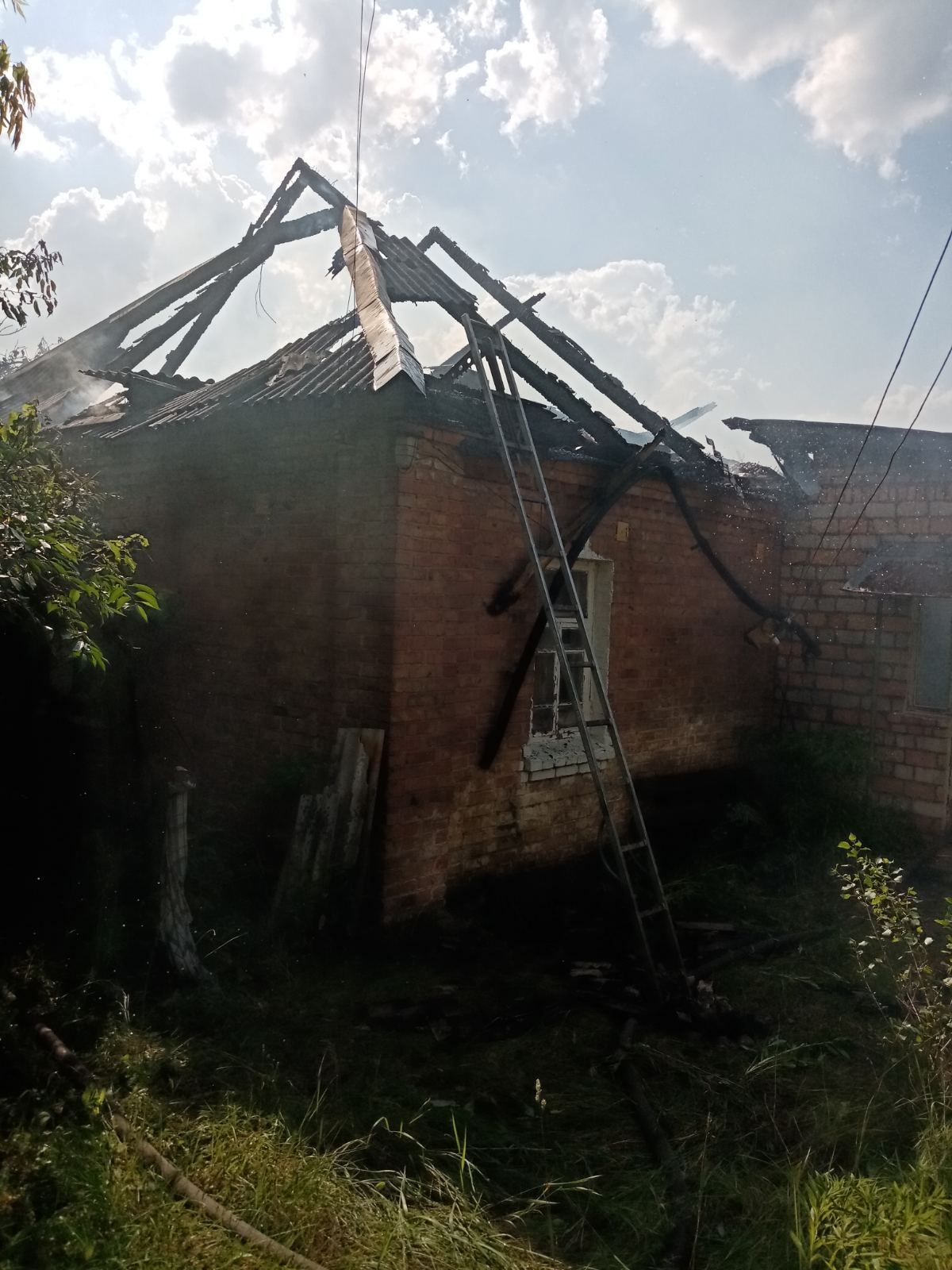 пожежа в Зазим'ї