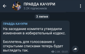вибори