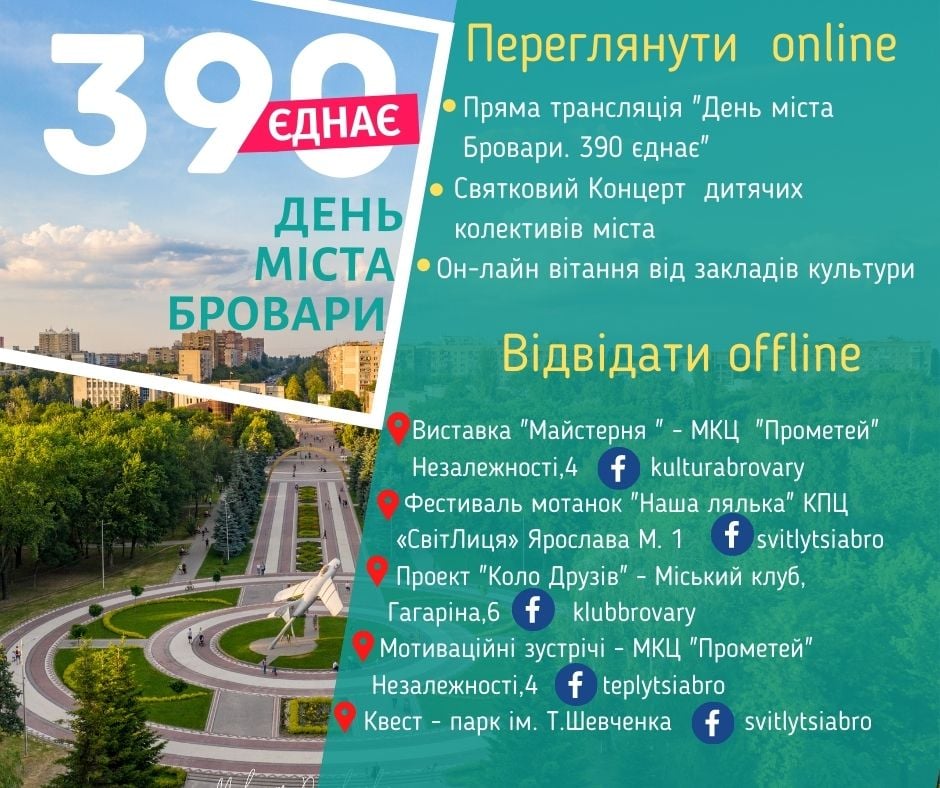 День Броварів, анонс