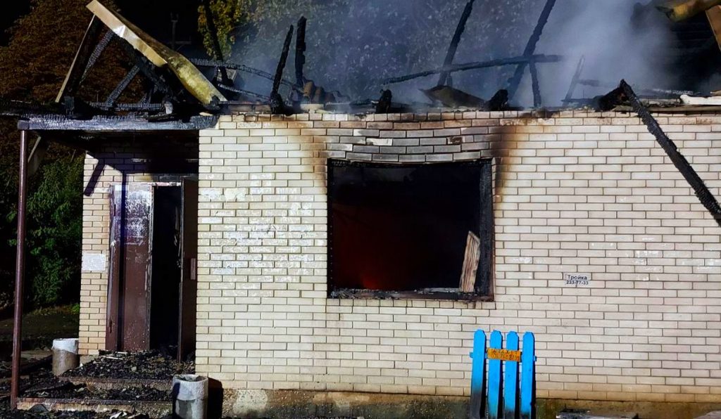 пожежа магазин в с. Заворичі