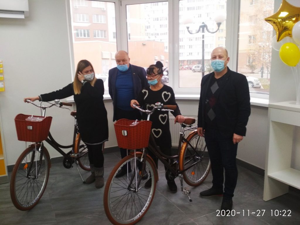 відкриття відділення &laquo;Укрпошти&raquo; на Симоненка