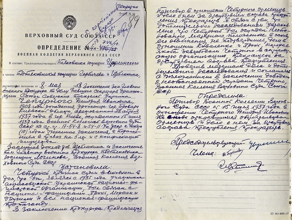 Дмитро Чепурний, реабілітація