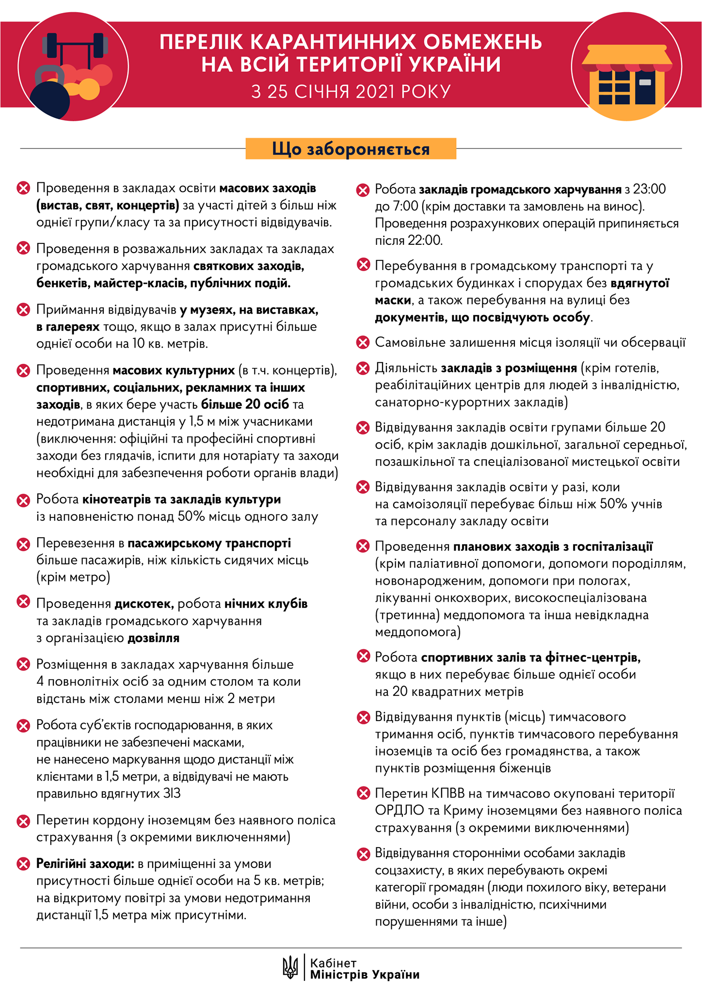 карантинні обмеження