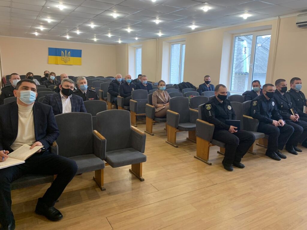 Призначення Скидана, поліція